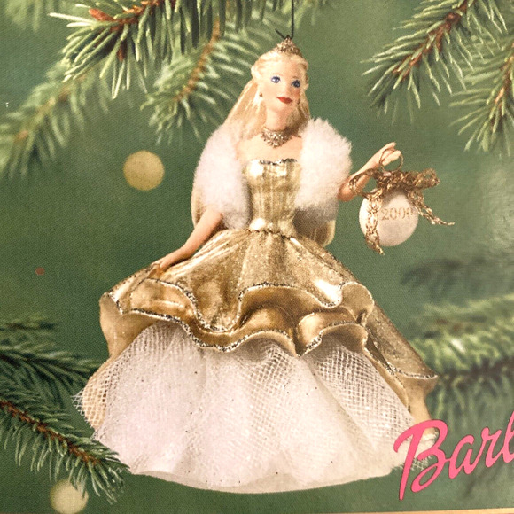 Hallmark Keepsake Celebration Barbie Special Edition Christmas Ornament NIB 2000 - Picture 4 of 4